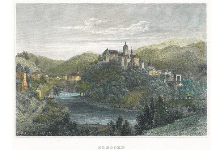 Loket, Meyer, kolor. oceloryt, 1850