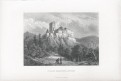 Karlštejn, Meyer, oceloryt, 1850