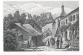 Krupka, Gerle, oceloryt, 1842