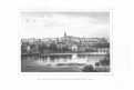 Praha Hradčany, Ruthner, oceloryt, (1871)