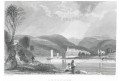 Děč&iacute;n, oceloryt, 1850