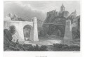 Loket řetězov&yacute; most, Weidman, oceloryt, 1840