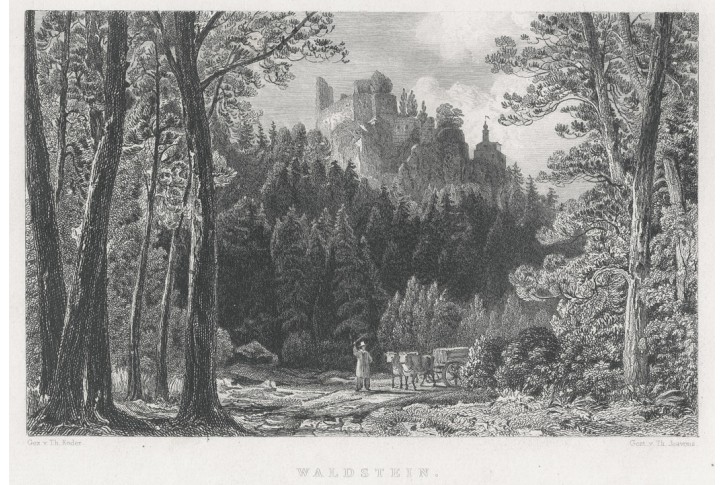 Vald&scaron;tejn, Weidman, oceloryt, 1840