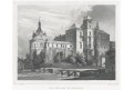 Jindřichův Hradec, Lange, oceloryt, 1842
