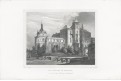 Jindřichův Hradec, Lange, oceloryt, 1842