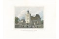 Olomouc sv. Václav, Lange, kolor.oceloryt, 1848