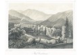 Karlova Stud&aacute;nka, Haun, litografie, 1857
