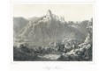 Vranov nad Dyj&iacute;, Haun, litografie, 1857