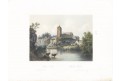 Kost, Haun, kolor. litografie, 1860