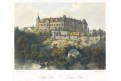 Žleby, Haun, kolor. litografie, 1860