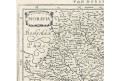 Mercator - Hondius malý, Moravia, mědiryt, 1628
