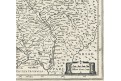 Mercator - Hondius malý, Moravia, mědiryt, 1628