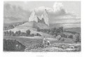 Trosky, Gerle, oceloryt, 1842