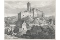 Kokořín, Mikovec, oceloryt 1860