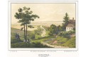 České Budějovice, Beck, chromolitografie 1841