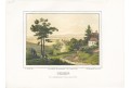 České Budějovice, Beck, chromolitografie 1841