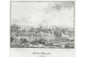 Želiv, mědiryt, (1820)
