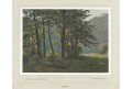 Krimml Kessel,  Novopacký, chromolitografie 1903