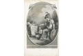 Alegorie malířství, Böhm, mědiryt, (1800)