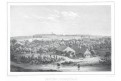 Josefov , Semmler, litografie, 1845
