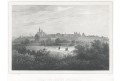 Hradec Kr&aacute;lov&eacute;, Semmler, litografie, 1845