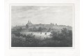 Hradec Králové, Semmler, litografie, 1845