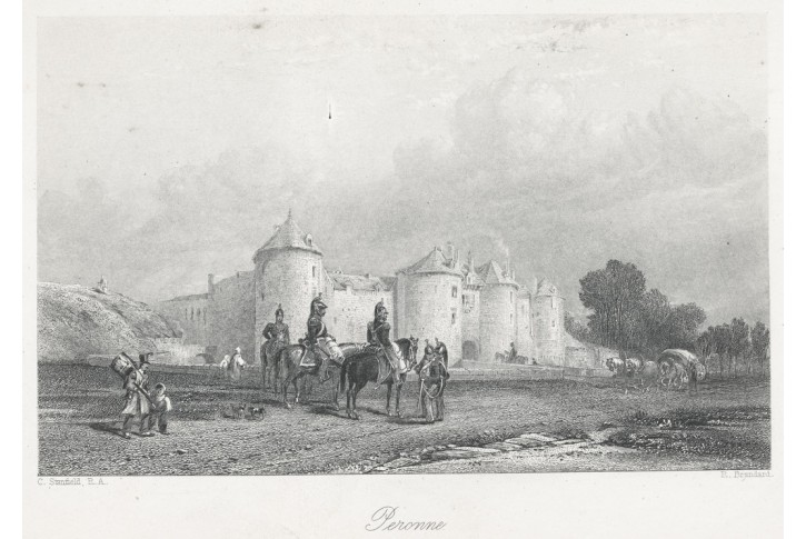 Peronne, oceloryt, 1884