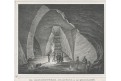 Solotvyno Ukrajina  soln&yacute; důl, litografie, (1830)