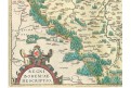 Ortelius A. : Bohemia, mědiryt, 1612