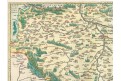 Ortelius A. : Bohemia, mědiryt, 1612