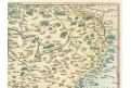 Ortelius A. : Bohemia, mědiryt, 1612