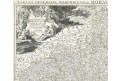 Covens Mortier, Moravie, mědiryt, 1730