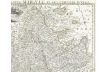 Covens Mortier, Moravie, mědiryt, 1730