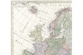 Güssefeld F.L.: Europa, mědiryt, 1798