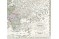 Güssefeld F.L.: Europa, mědiryt, 1798
