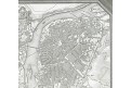 Praha plán , Borosch André, oceloryt 1835
