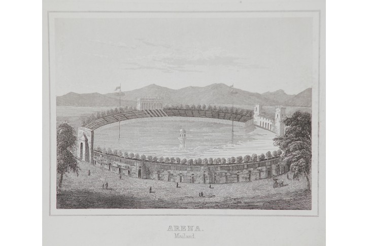 Milano Arena, oceloryt 1850