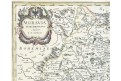 Janssonius - Moravia, Komenský, mědiryt, 1630
