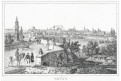 Brno Zderazův sloup, Richter, litografie, (1830)