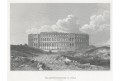 Pula - Pola Chorvatsko, Meyer, oceloryt, 1850
