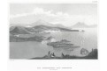 Puzzoli Napoli, Meyer, oceloryt, 1850
