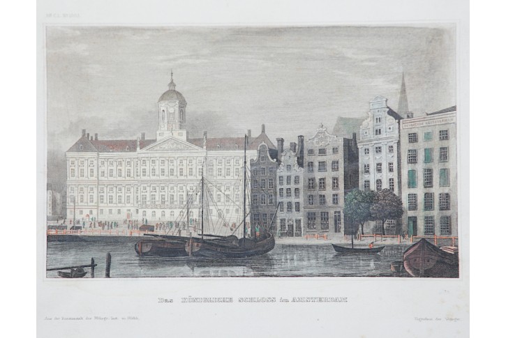 Amsterdam, Meyer, kolor. oceloryt, 1850