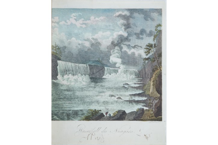 Niagara, kolor. mědiryt,1820