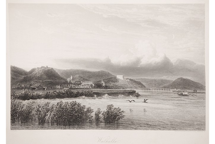 Walhalla , Lloyd, oceloryt, 1860