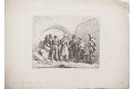 Klein J.A.: Französische Kriegsgefangene, lept, 1814