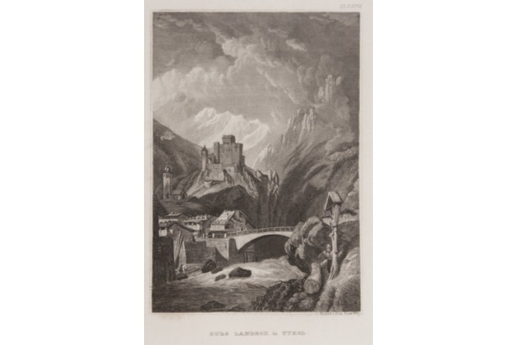 Landeck , Meyer, oceloryt, 1850