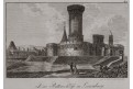 Laxenburg, Gahais, mědiryt, 1808