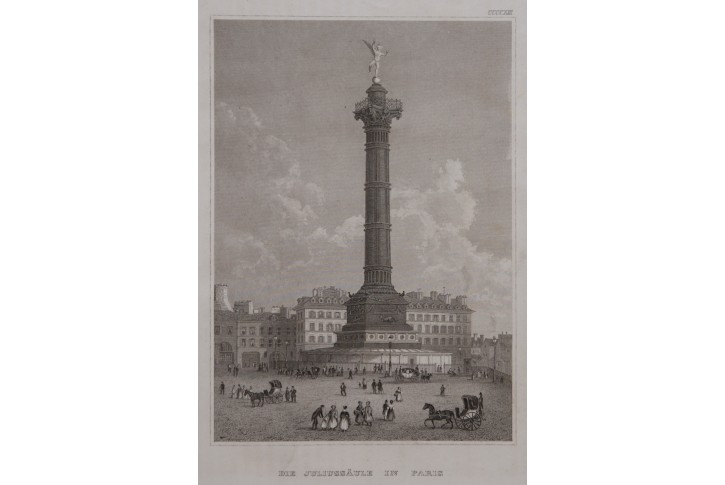 Paris Juliussäule , Meyer, oceloryt, 1850