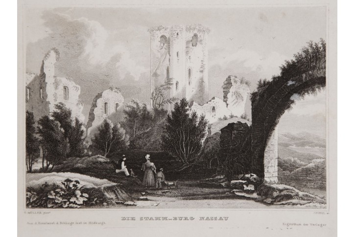 Nassau, Meyer, oceloryt, 1850