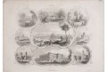 Potsdam , Payne, oceloryt 1860